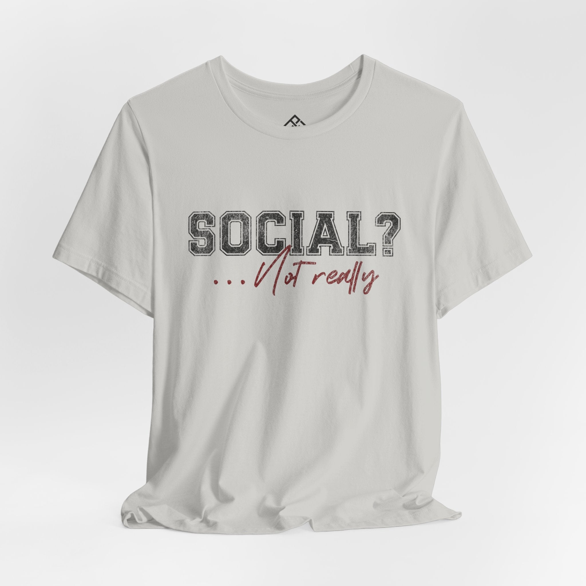 Social? Not Really Tee – Introvert Graphic T‑Shirt