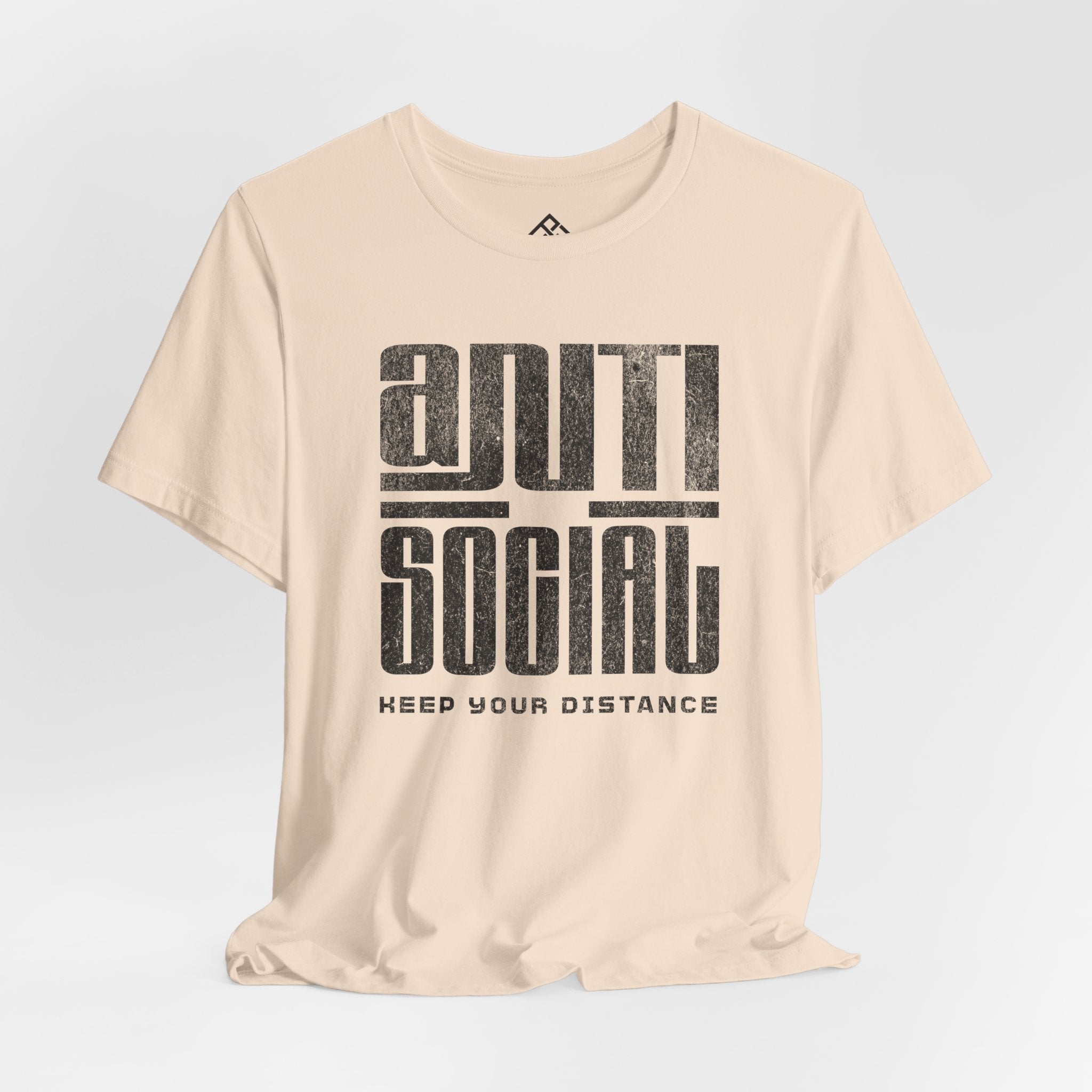 Anti Social Tee (01)  — "Keep Your Distance" Graphic T-Shirt