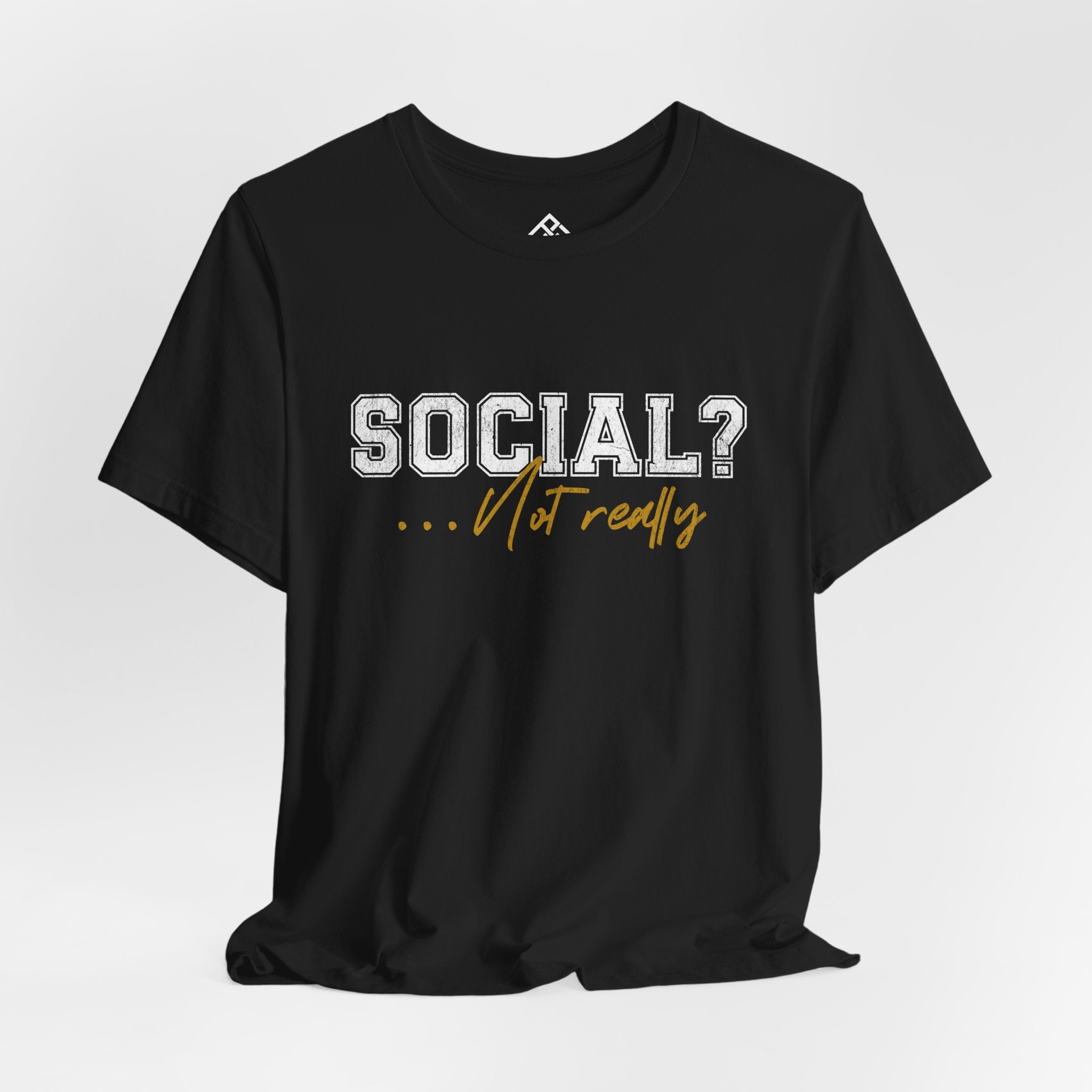 Social? Not Really Tee – Introvert Graphic T‑Shirt