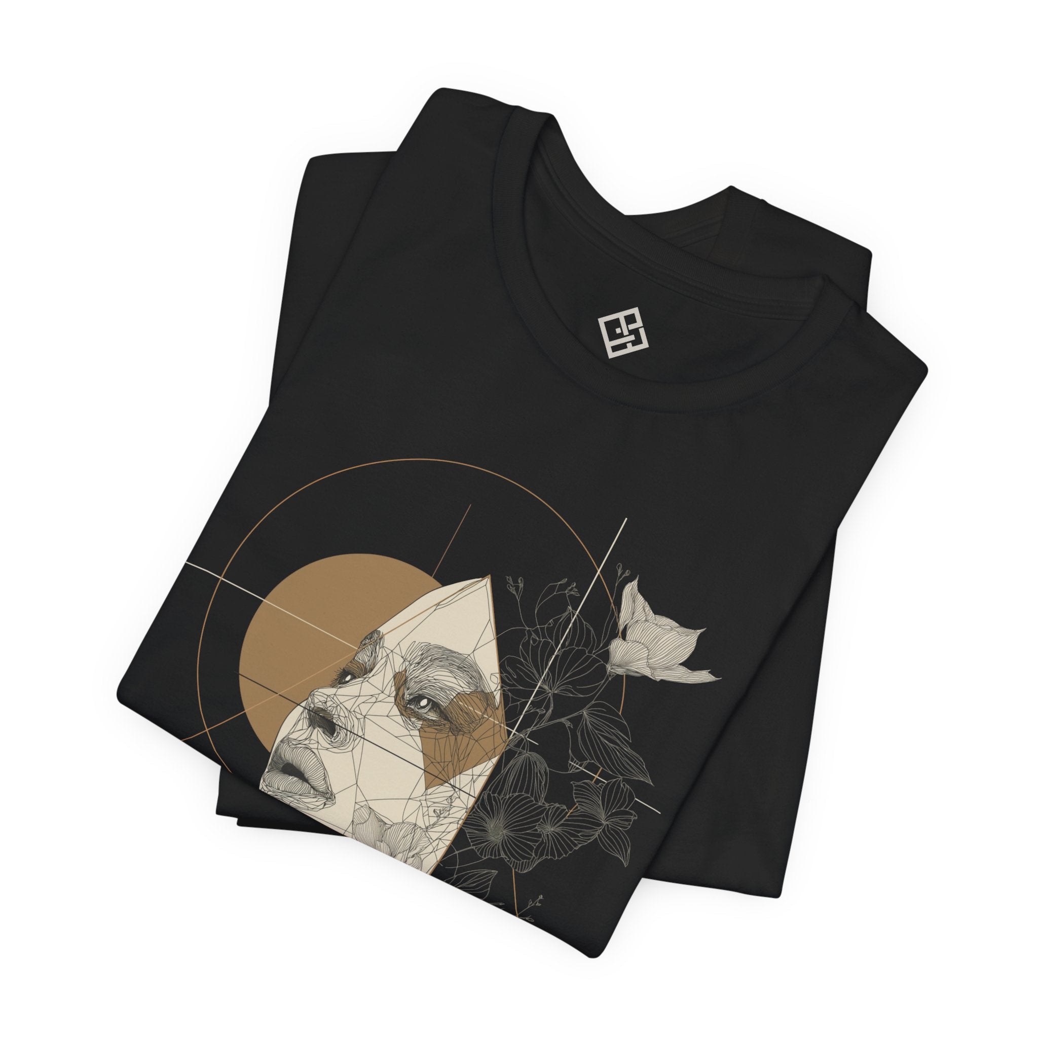 No Crowds Tee #14 — Minimalist Graphic Tee