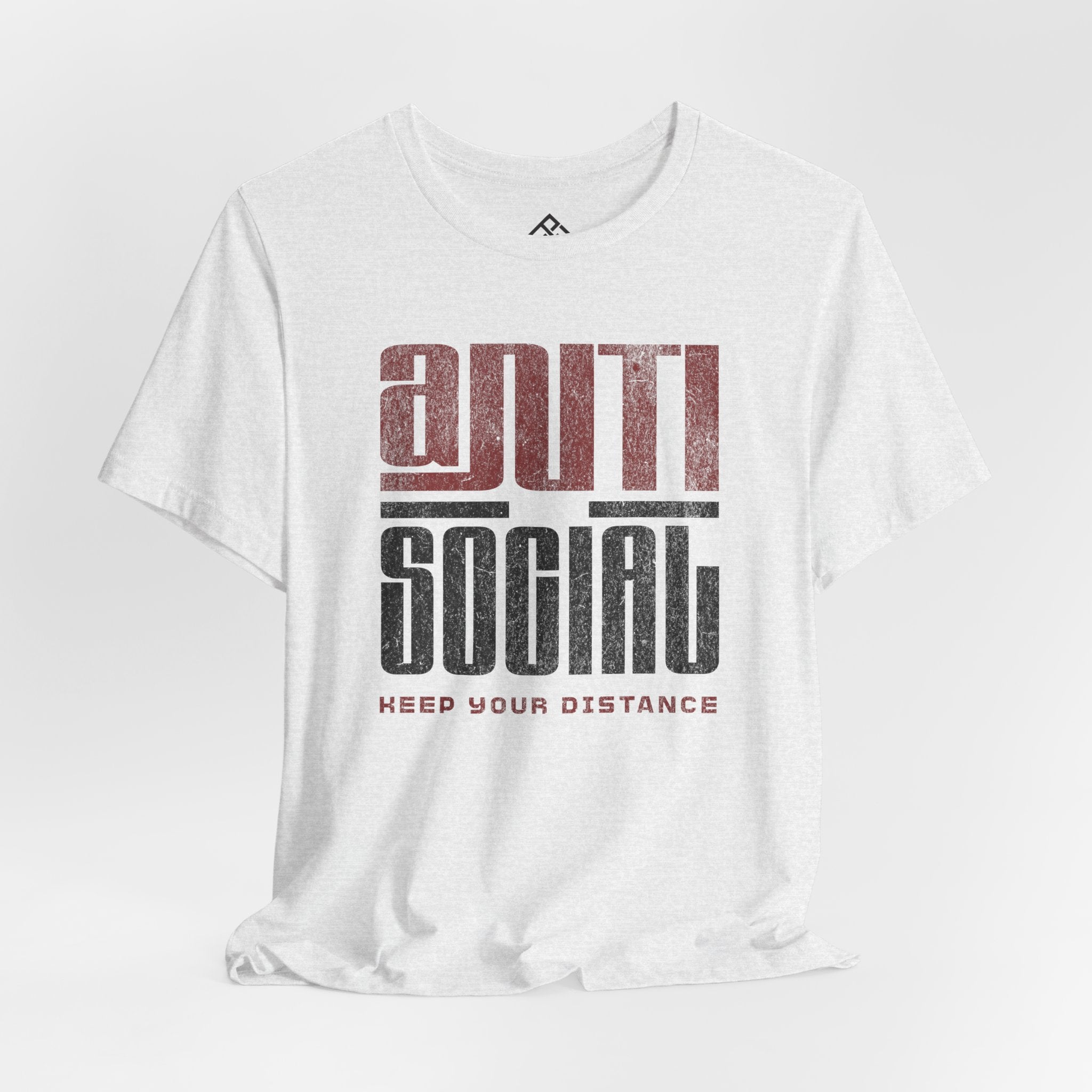 Anti Social Tee (01)  — "Keep Your Distance" Graphic T-Shirt